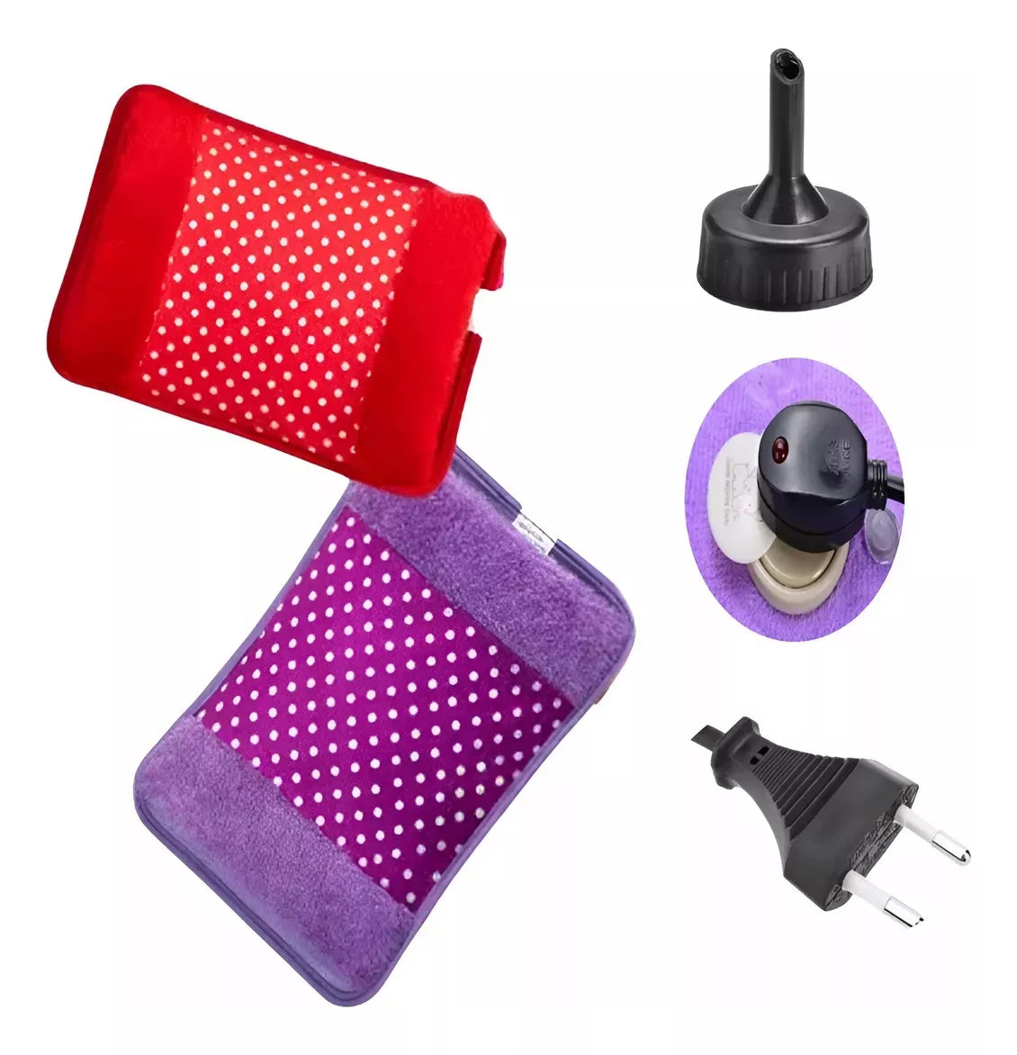 Guatero Eléctrico Recargable con Funda Ultra Suave